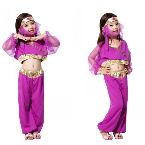 3PCS Arabian Princess Dress Up Costume for Girls