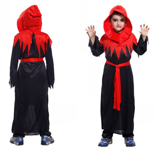 Boys Royal Vampire Halloween Costume Kids Bloodsucker Dress up for Halloween Party